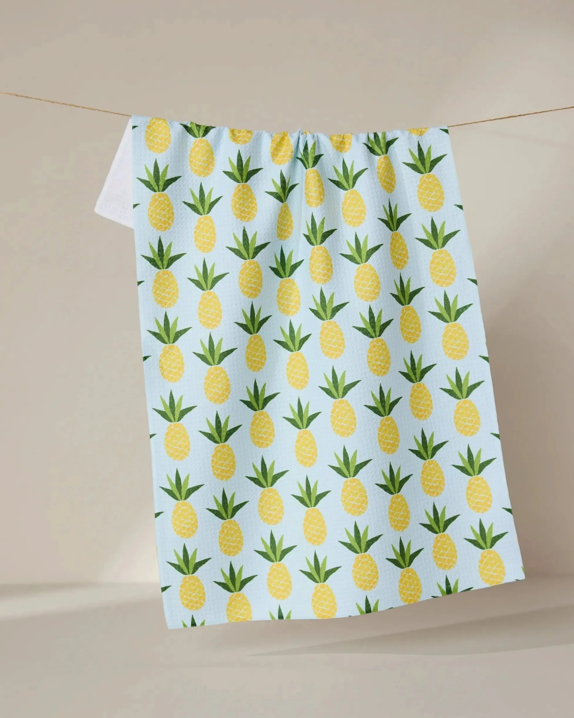 GEOMETRY Sweet Pineapple Tea Towel