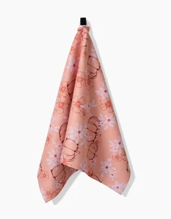 GEOMETRY Sweet Pumpkin Harvest Tea Towel