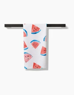 GEOMETRY Sweet Slice Of July Tea Towel