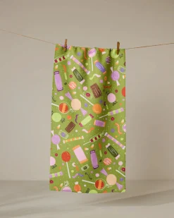 GEOMETRY Sweet Treasures Bar Towel