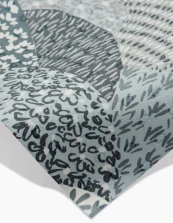 GEOMETRY Sweet Valley Hills Green Not Paper Towel