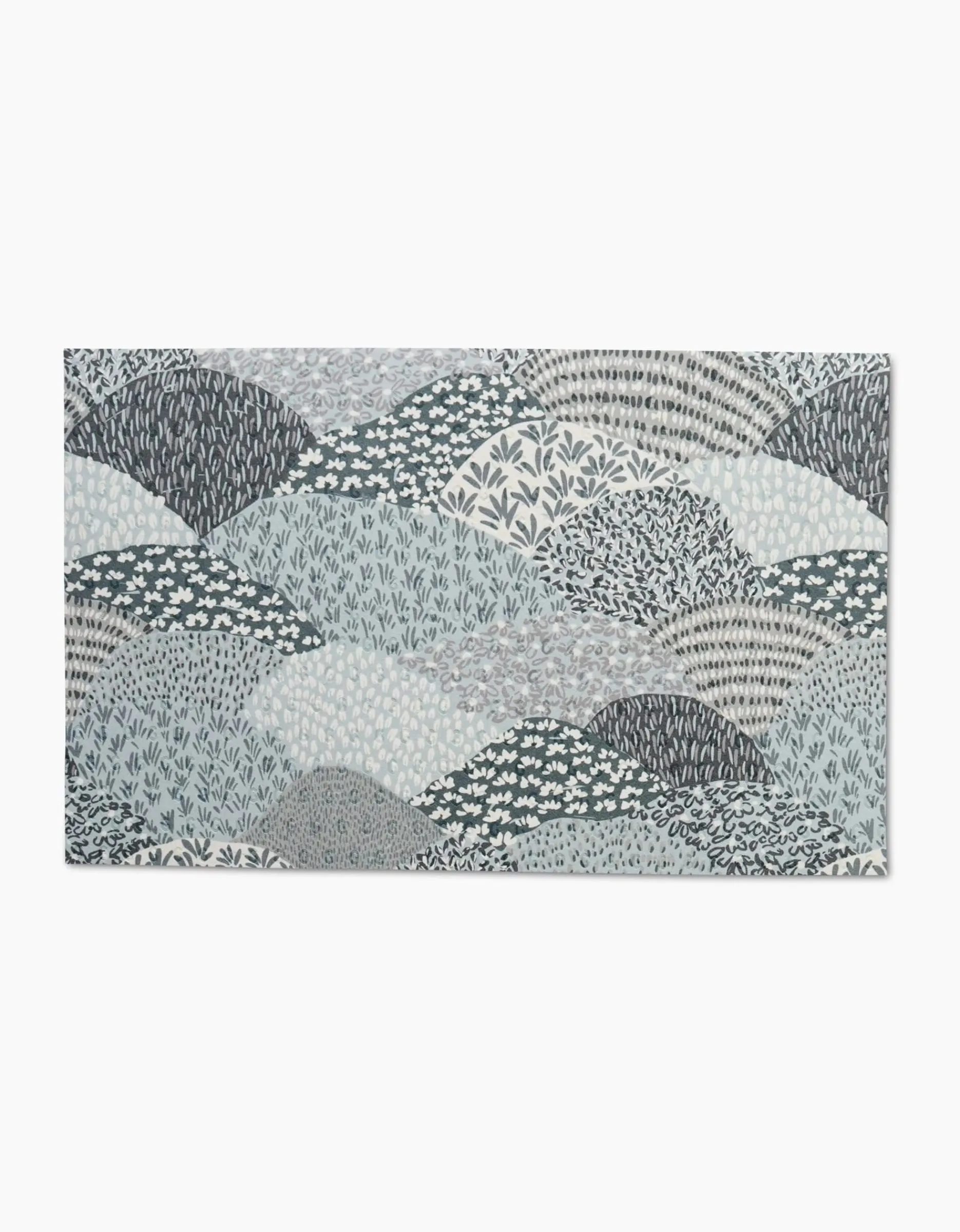 GEOMETRY Sweet Valley Hills Green Not Paper Towel