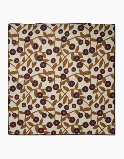 GEOMETRY Swirling Vines Beach Blanket