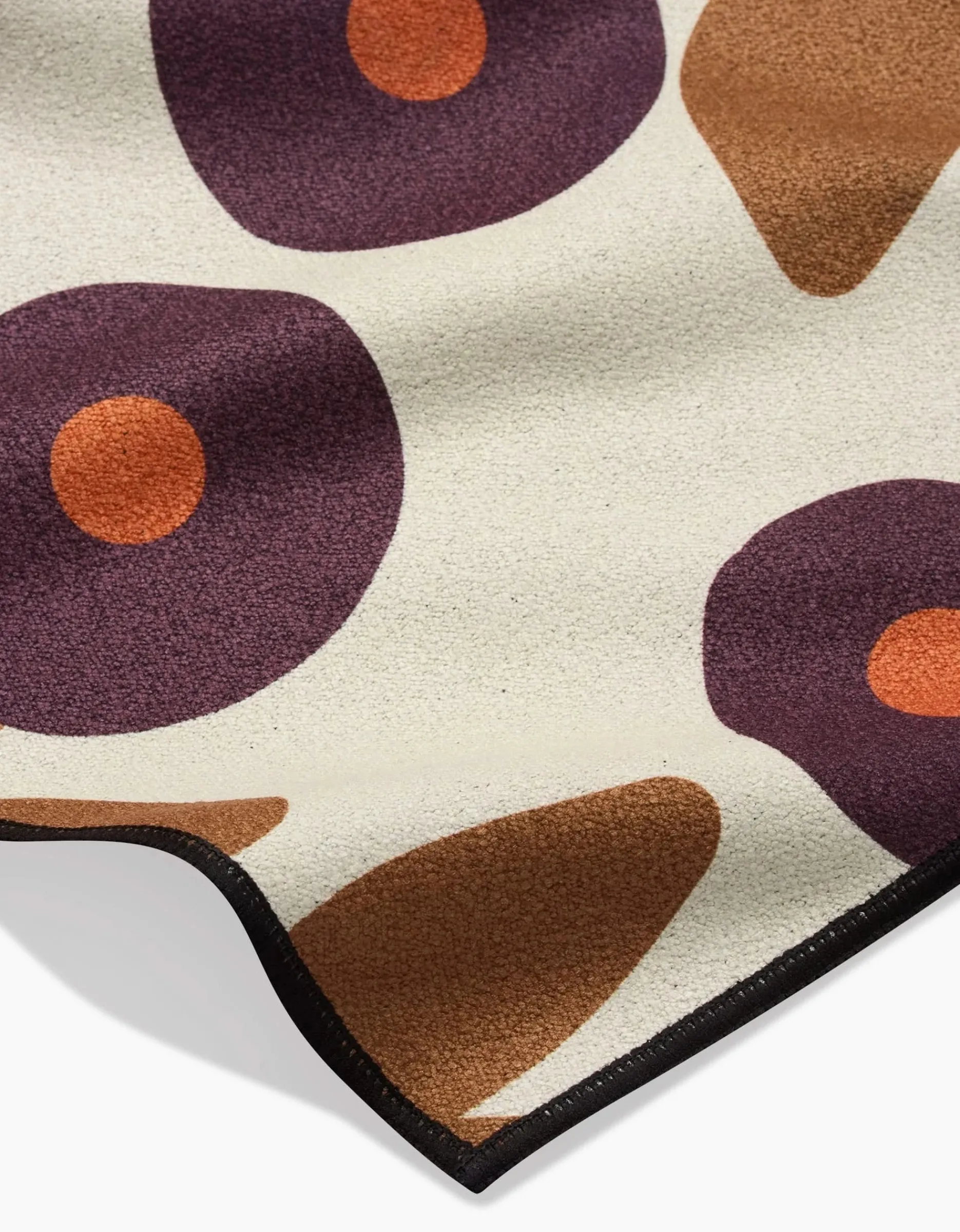 GEOMETRY Swirling Vines Beach Blanket