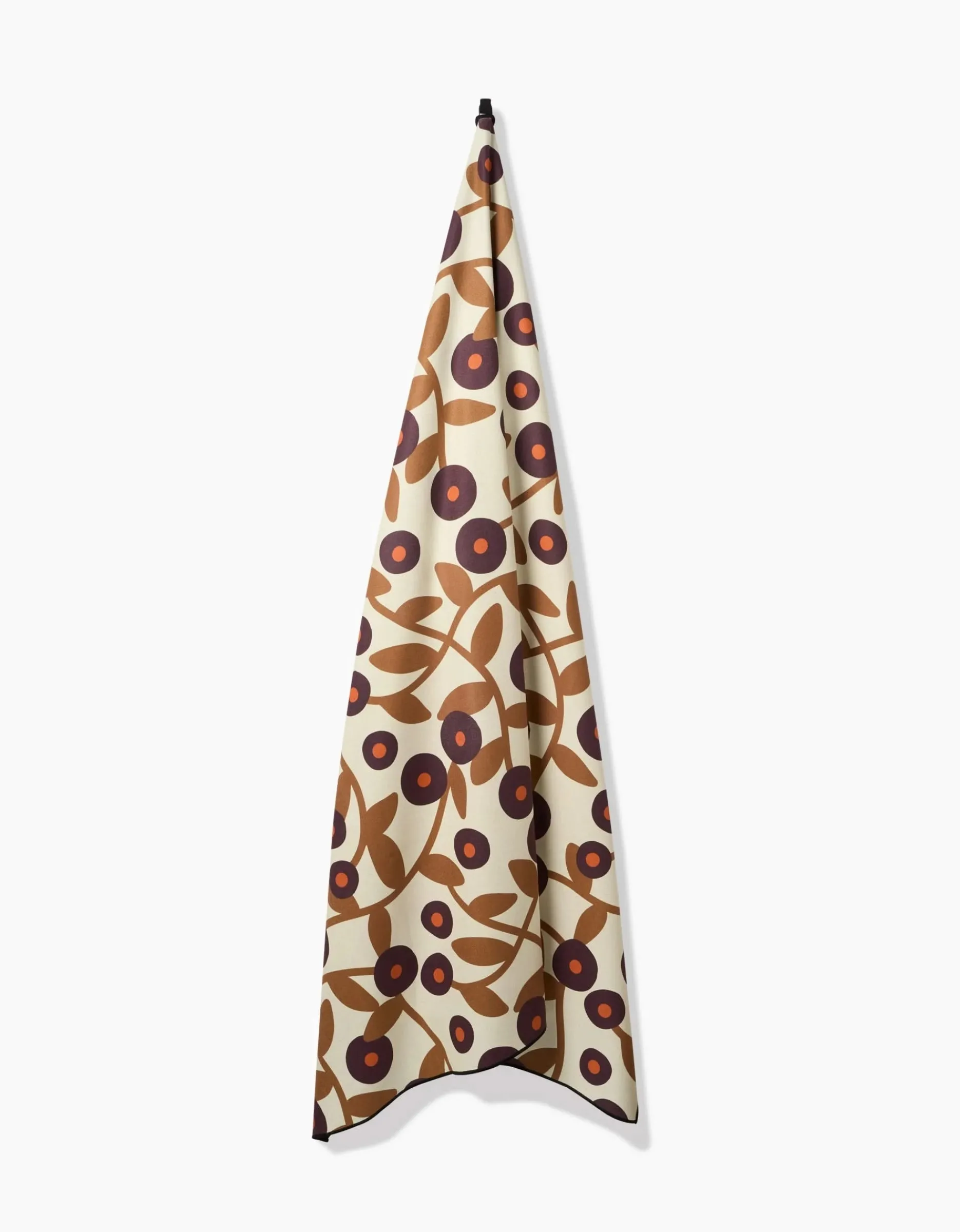 GEOMETRY Swirling Vines Beach Blanket