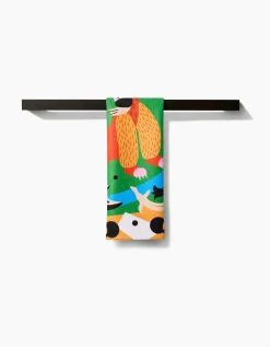 GEOMETRY Tamanduá Bandeira Tea Towel