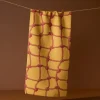 GEOMETRY Tethered Orange Bar Towel