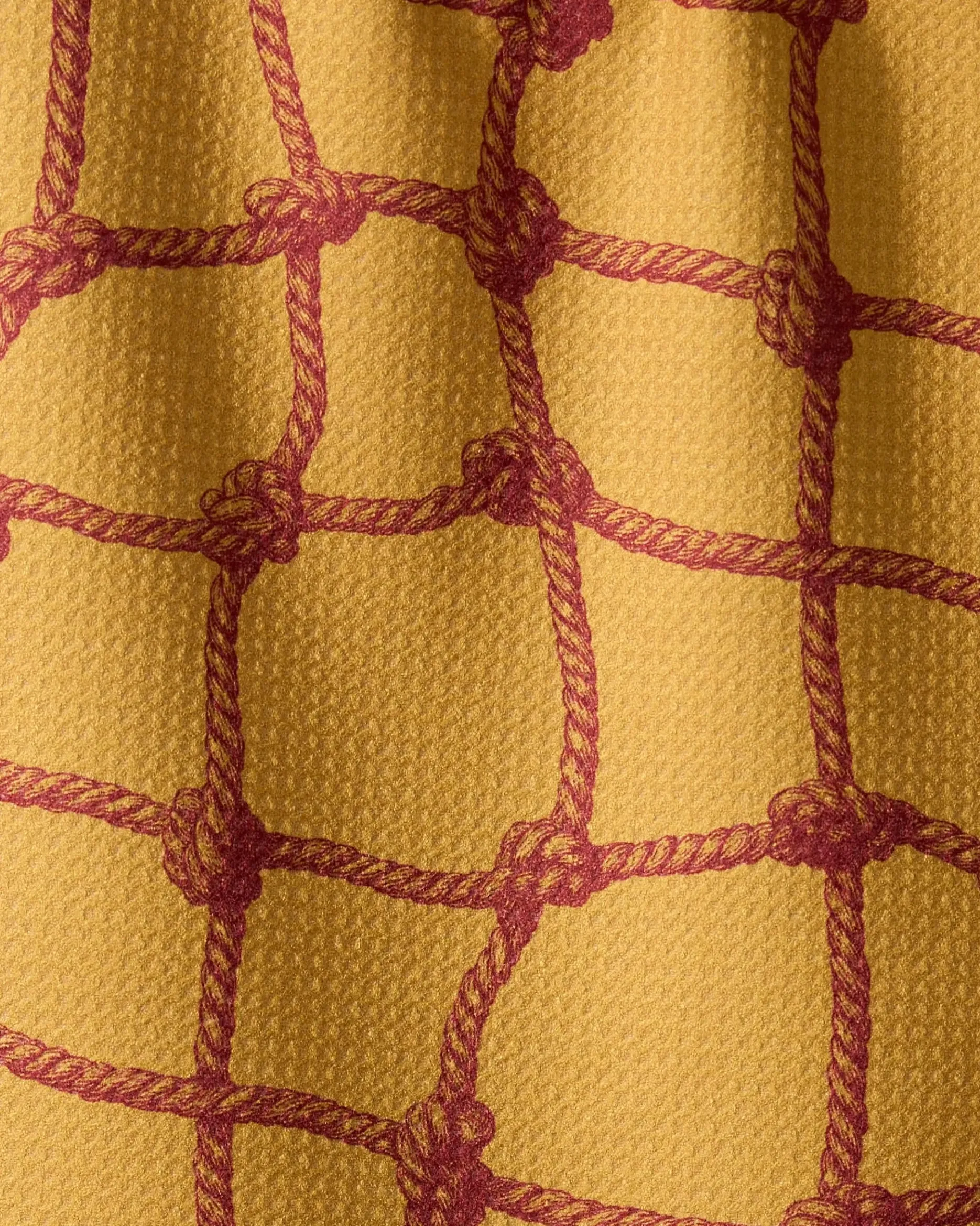 GEOMETRY Tethered Orange Bar Towel