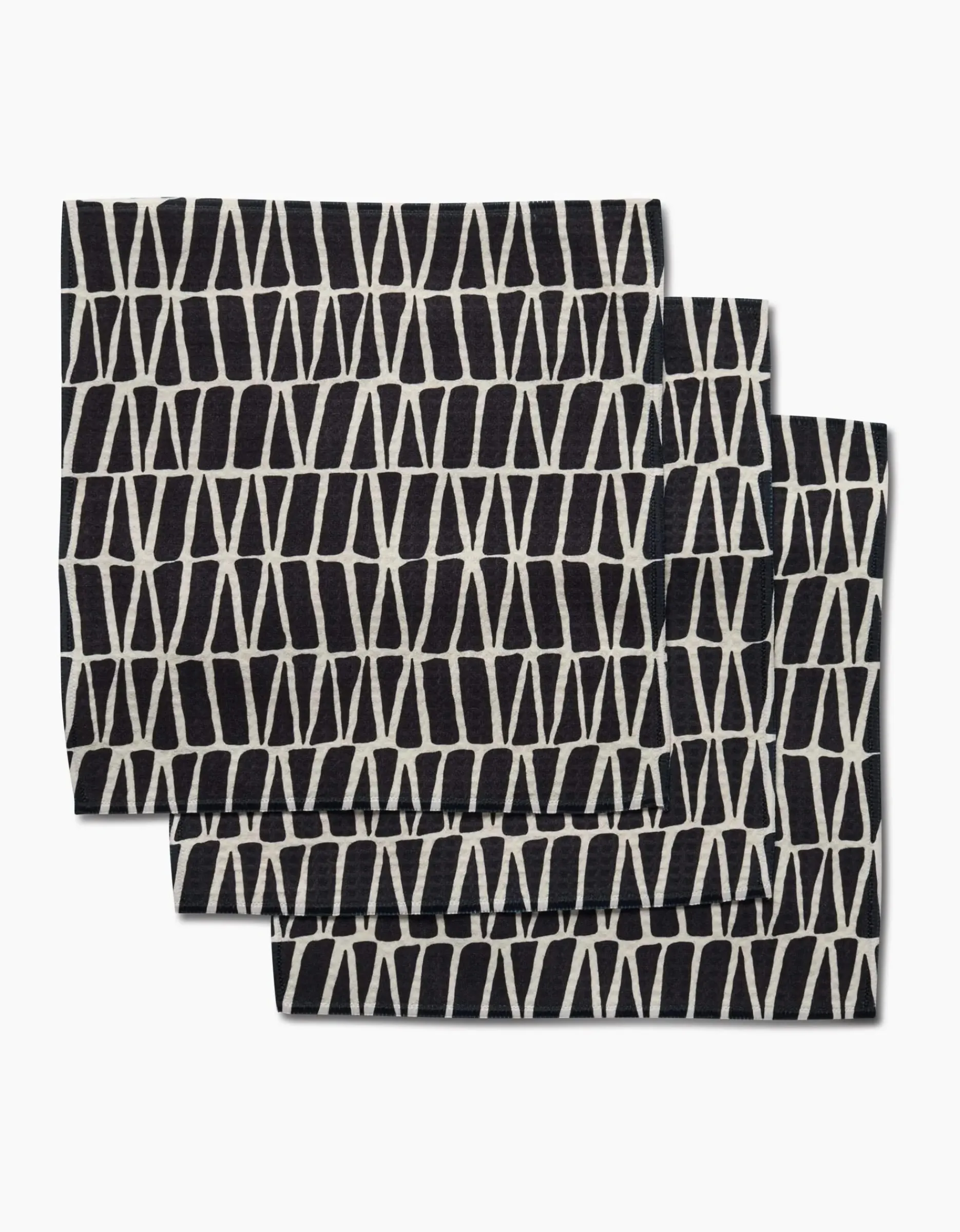GEOMETRY Textured Luxe Washcloth Set