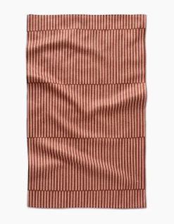 GEOMETRY Textured Stripe Tea Towel