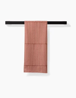 GEOMETRY Textured Stripe Tea Towel