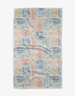 GEOMETRY Tinned Sardines Tea Towel