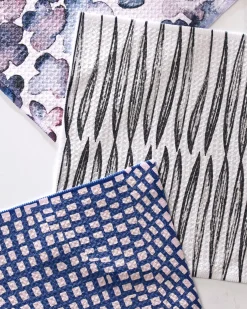 GEOMETRY Tiny Petals Dishcloth Set