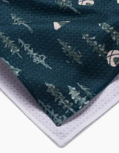 GEOMETRY Tiny Tents Tea Towel