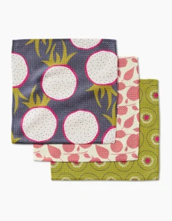 GEOMETRY Tropical Fruit Dishcloth Set
