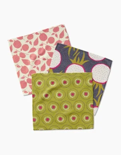 GEOMETRY Tropical Fruit Dishcloth Set