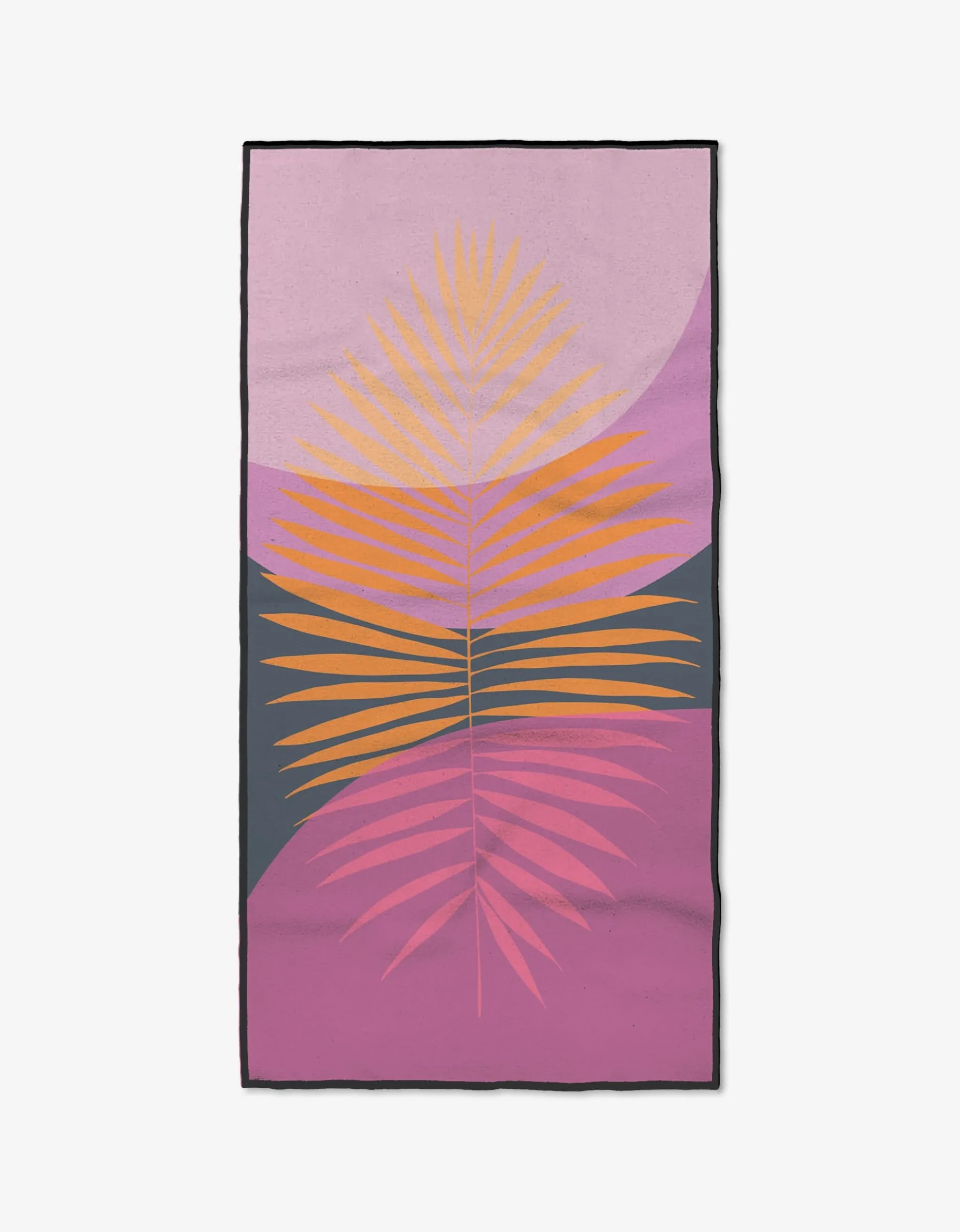 GEOMETRY Tropical Summer Fitness Towel