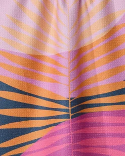 GEOMETRY Tropical Summer Tea Towel