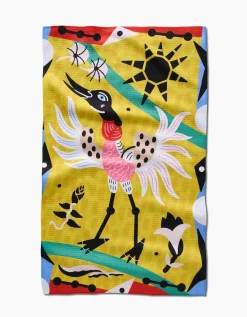 GEOMETRY Tuiuiú Tea Towel
