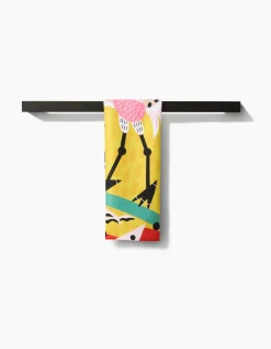 GEOMETRY Tuiuiú Tea Towel