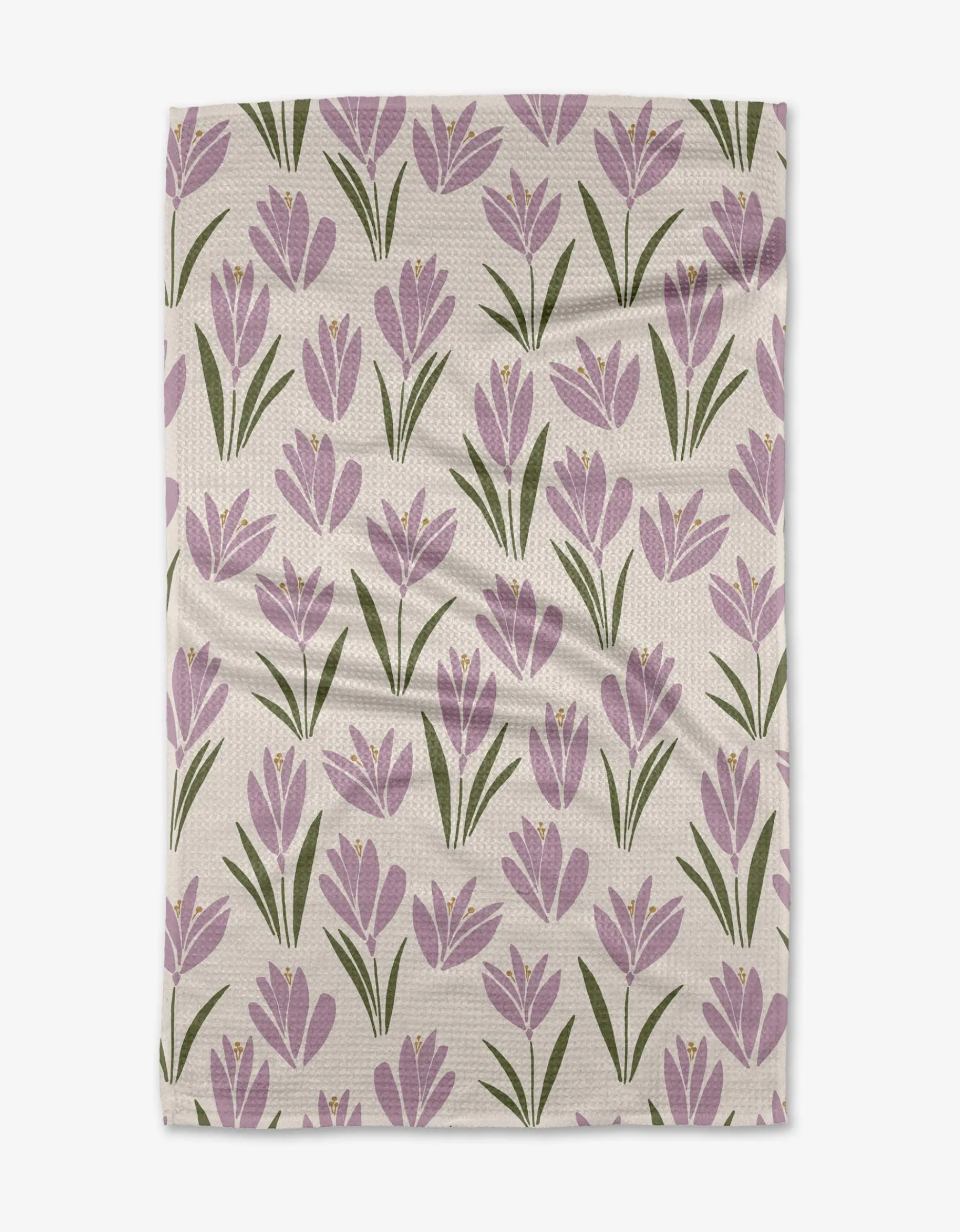 GEOMETRY Tulip Bulbs Tea Towel