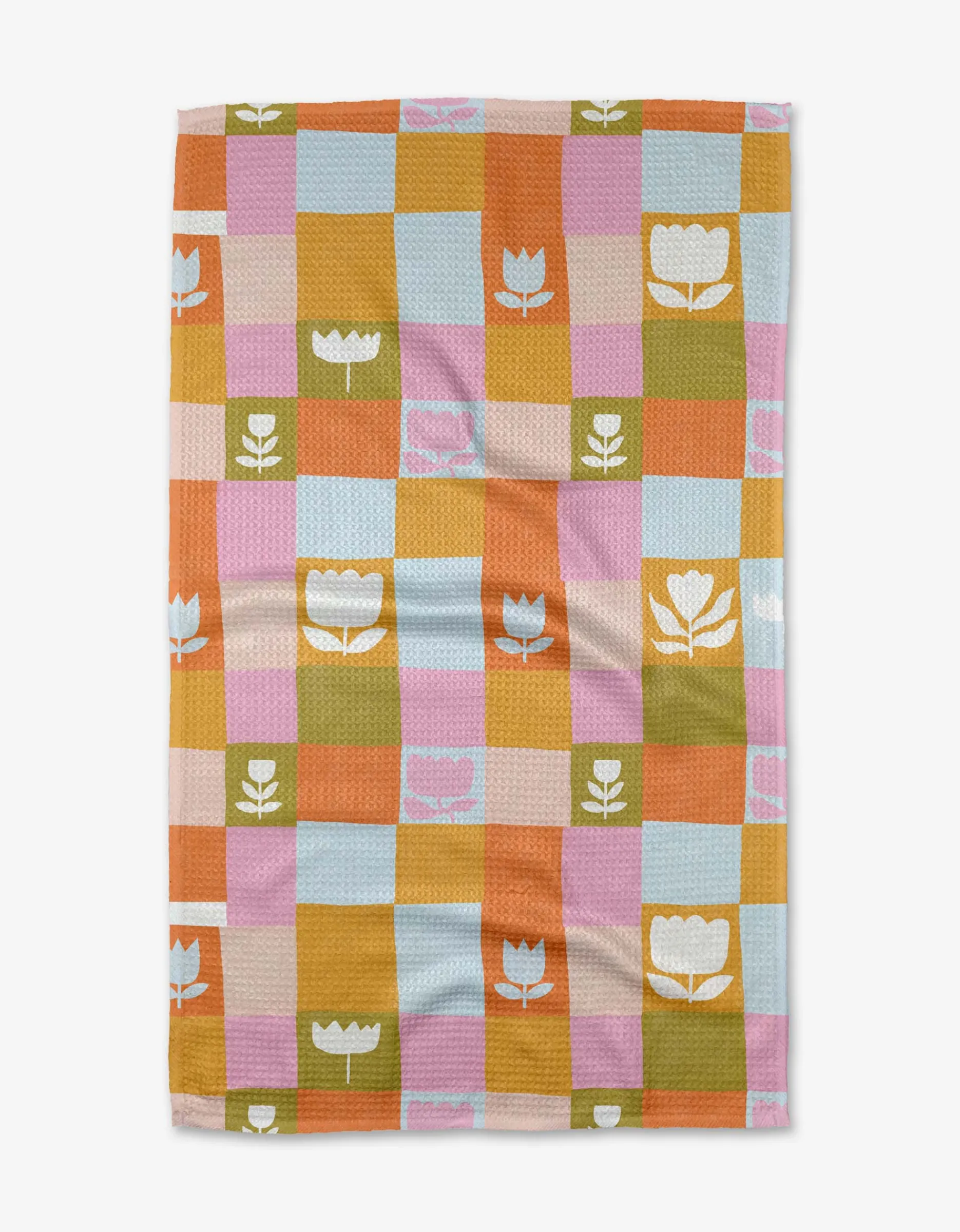 GEOMETRY Tulip Picnic Tea Towel
