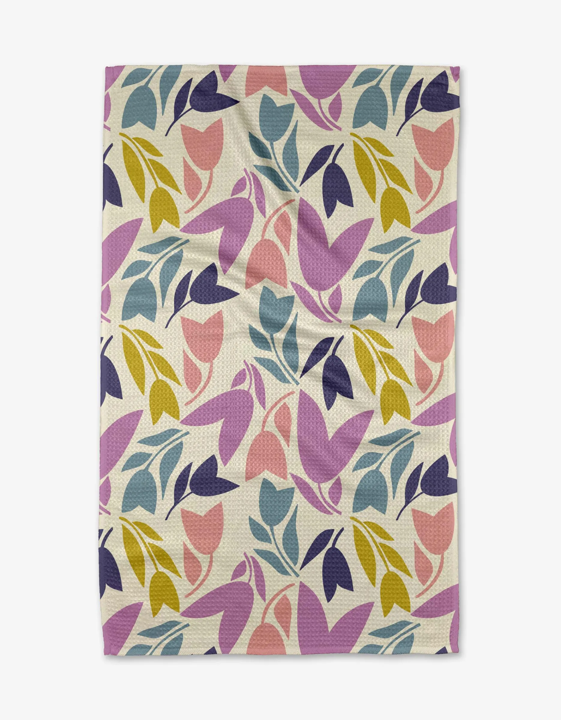 GEOMETRY Tulip Tumble Tea Towel