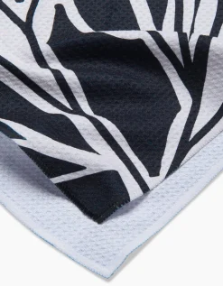 GEOMETRY Twilight Plant Tea Towel