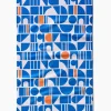GEOMETRY Ultra Marine Harmony Tea Towel