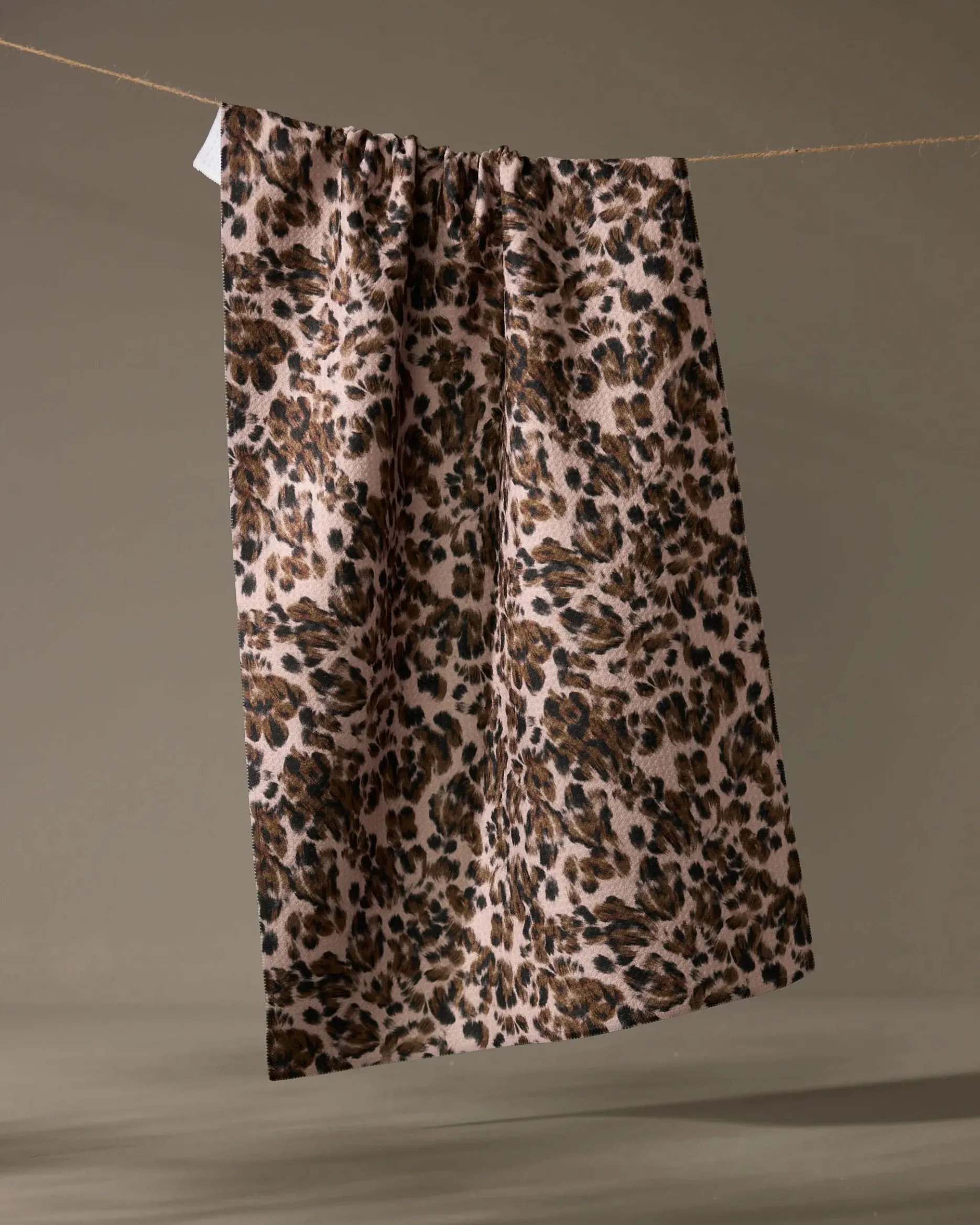 GEOMETRY Umber Tea Towel