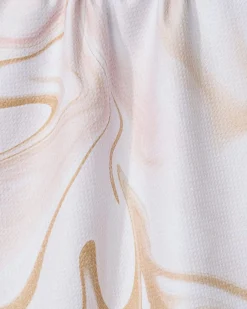 GEOMETRY Vanilla Tea Towel