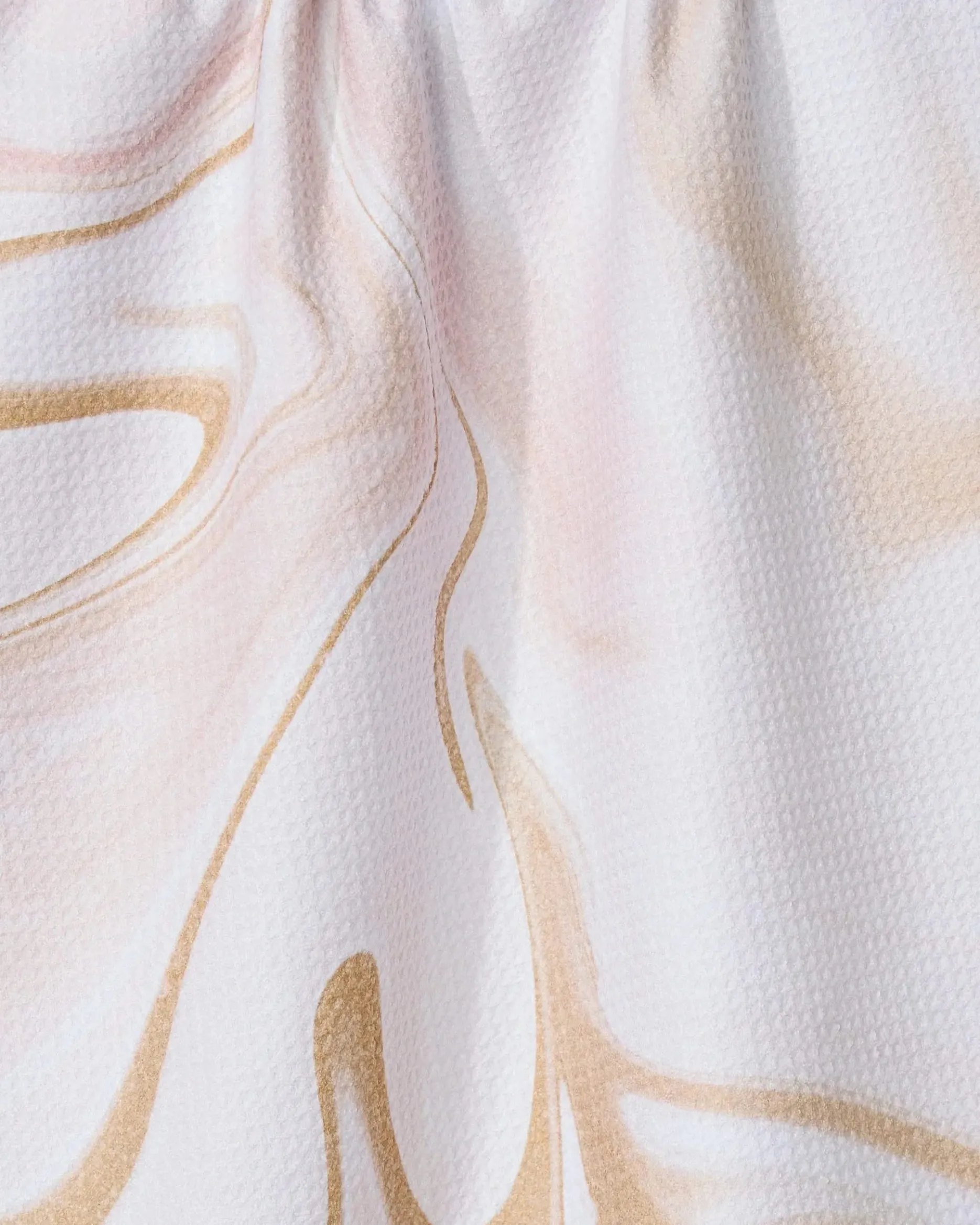 GEOMETRY Vanilla Tea Towel