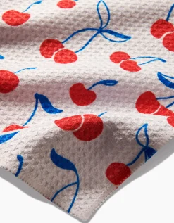GEOMETRY Very Cherry Dishcloth Set