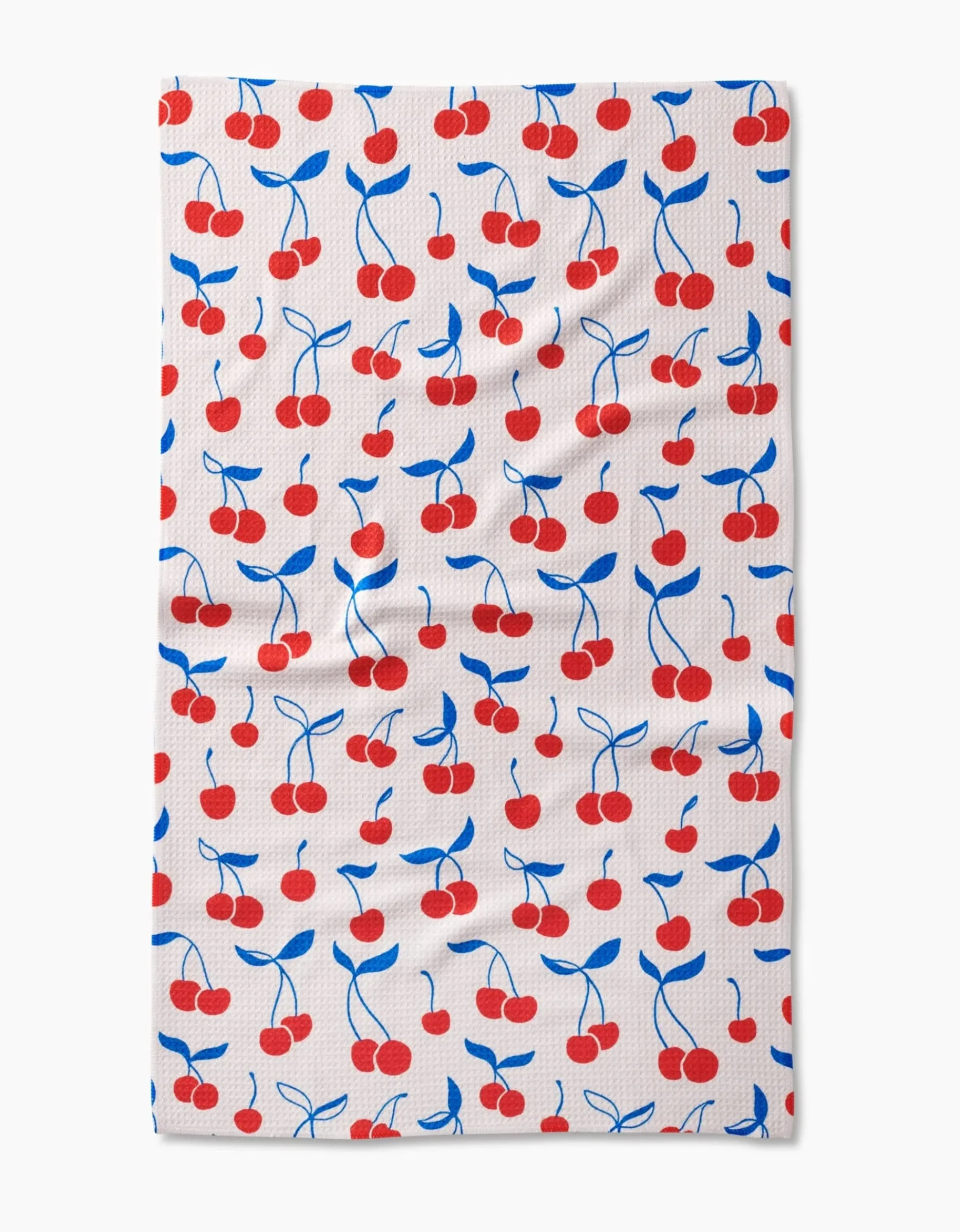 GEOMETRY Very Cherry Tea Towel
