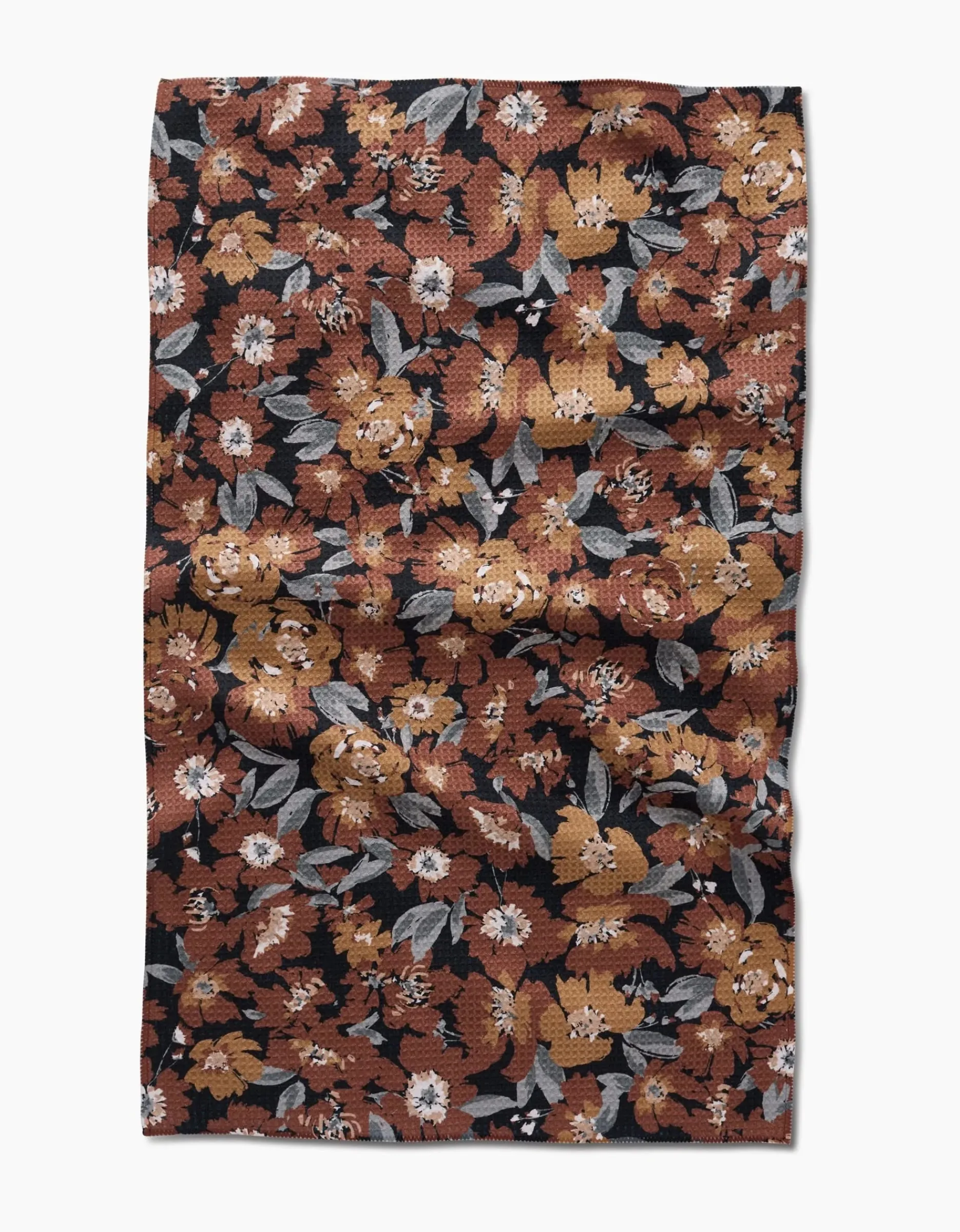 GEOMETRY Vintage Floral Natural Tea Towel