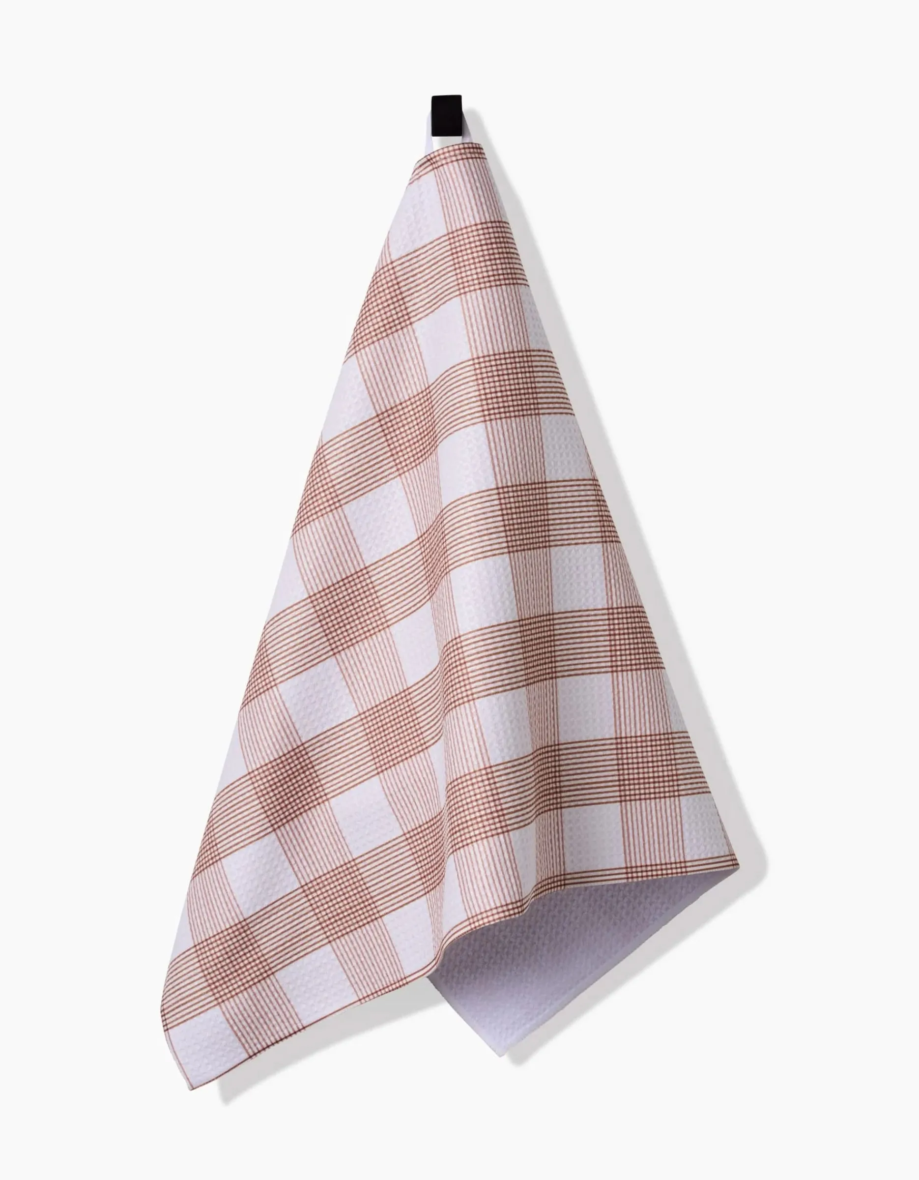 GEOMETRY Vintage Gingham Natural Tea Towel