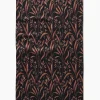 GEOMETRY Vintage Grass Black Tea Towel