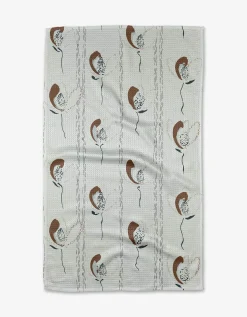 GEOMETRY Vintage Tea Towel