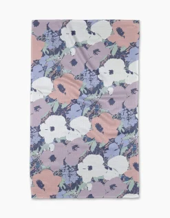 GEOMETRY Viola Tea Towel