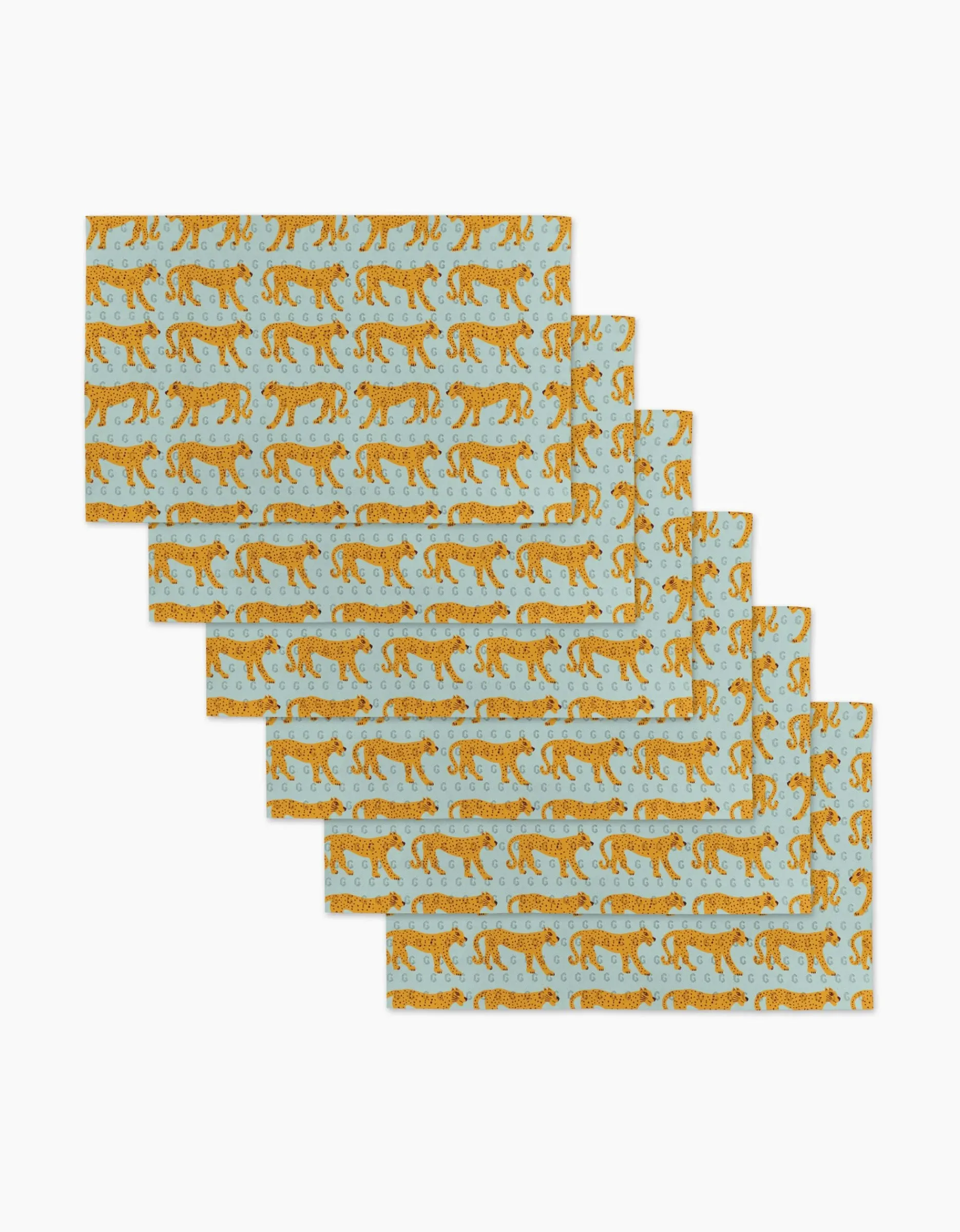 GEOMETRY Walking Cheetah Not Paper Towel