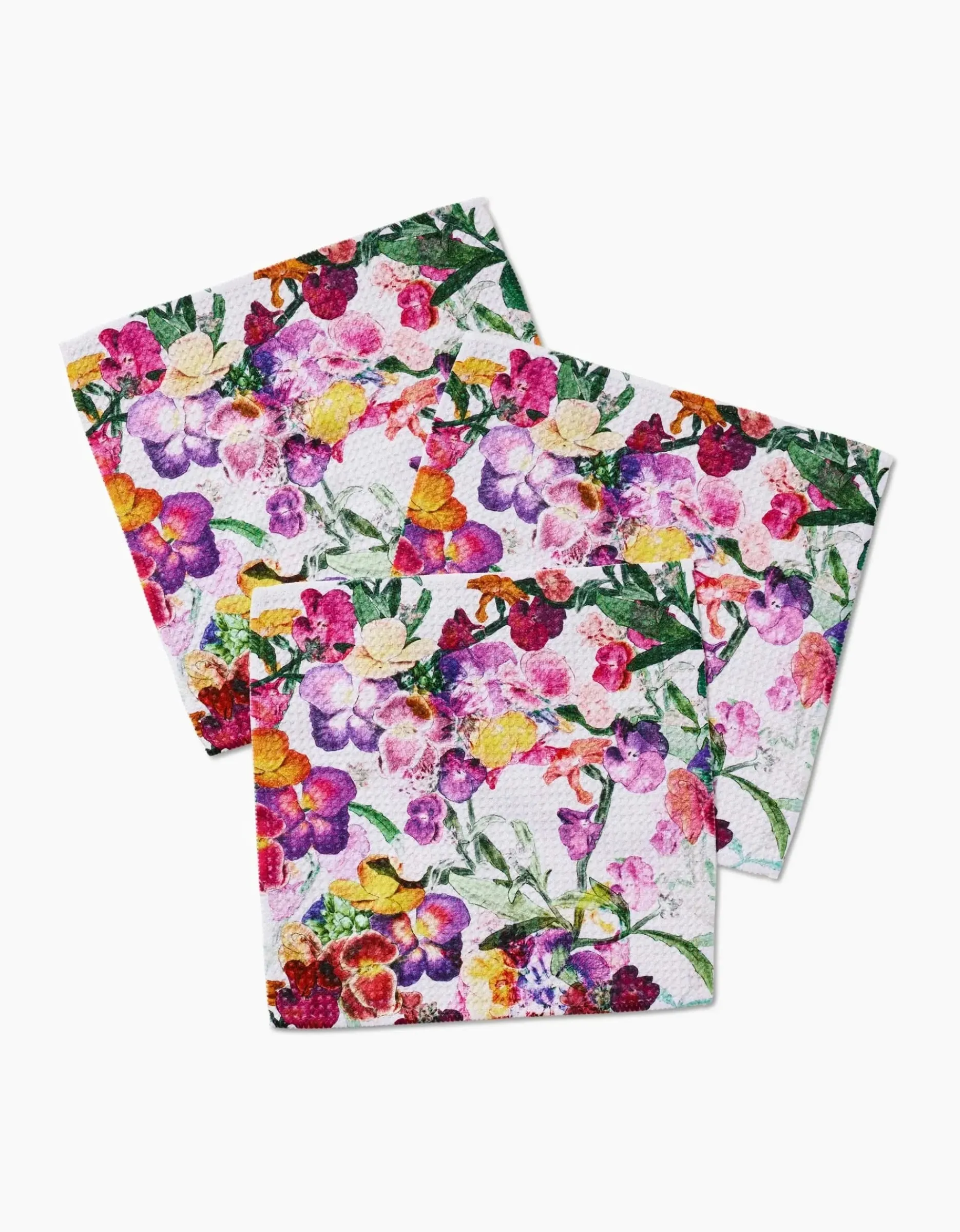 GEOMETRY Wallflower Dishcloth Set