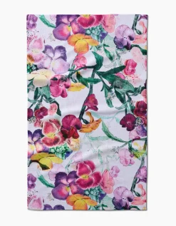 GEOMETRY Wallflower Tea Towel