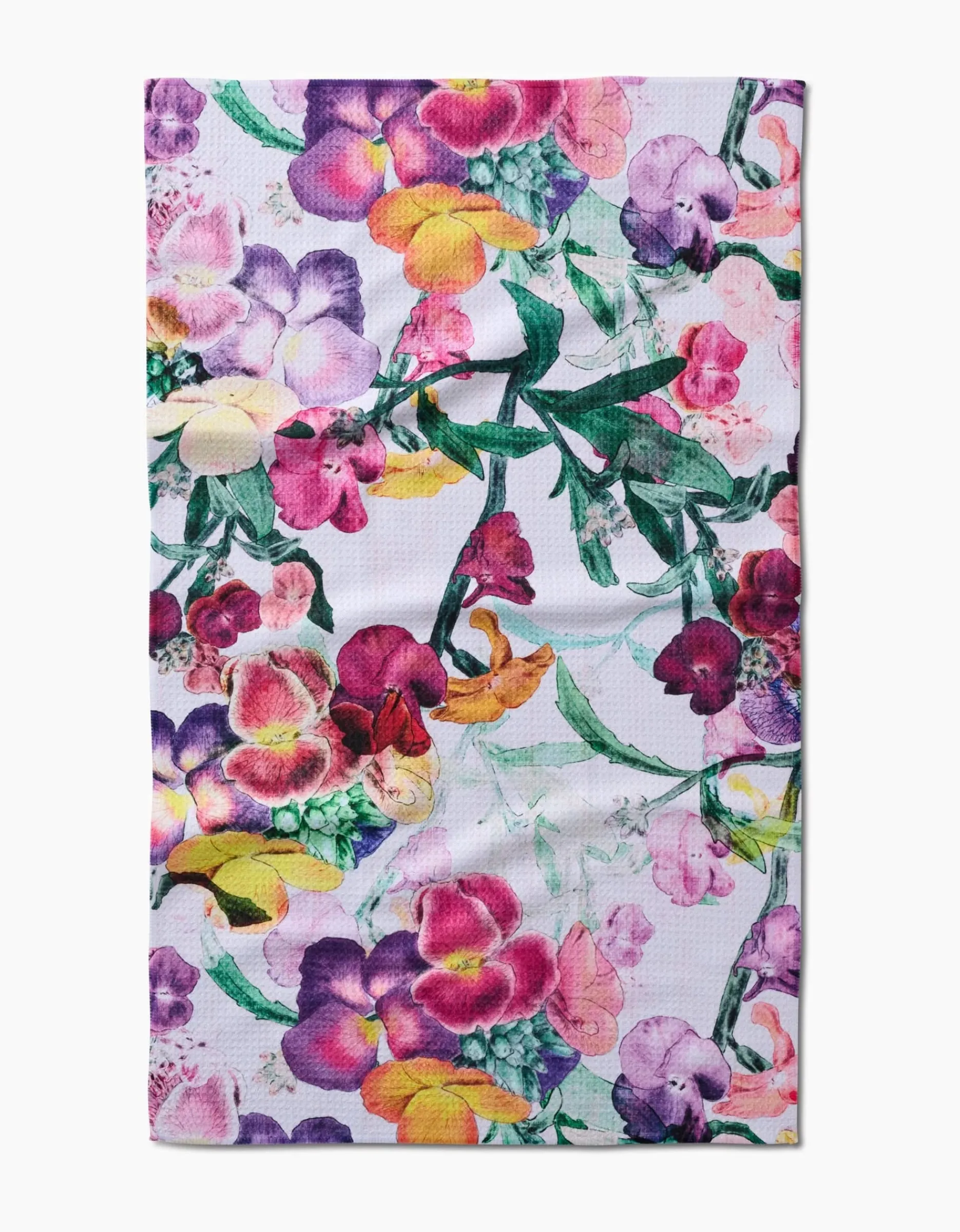 GEOMETRY Wallflower Tea Towel