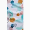 GEOMETRY Watercolor Rocks Bar Towel