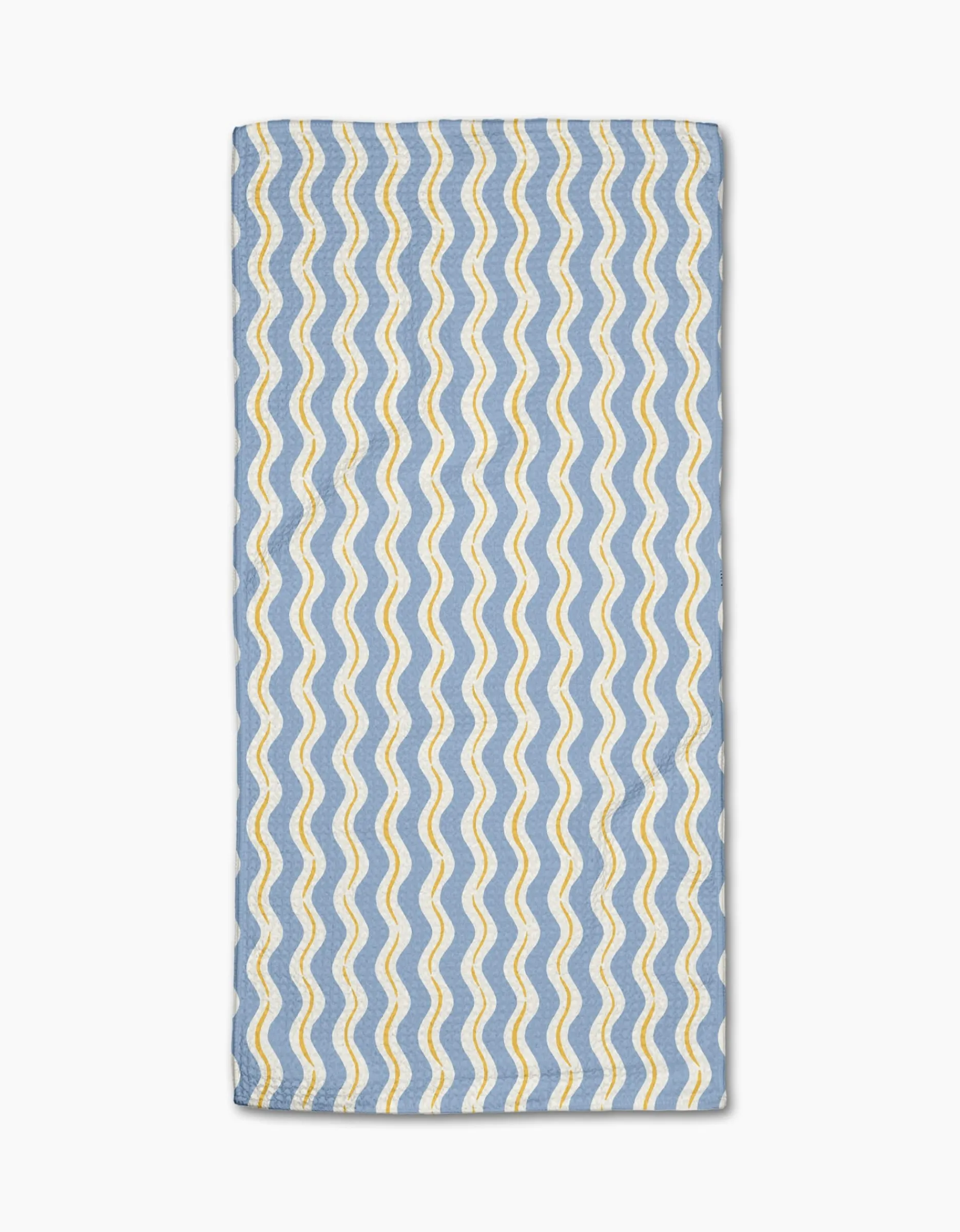 GEOMETRY Wave Ripple Stripes Bar Towel