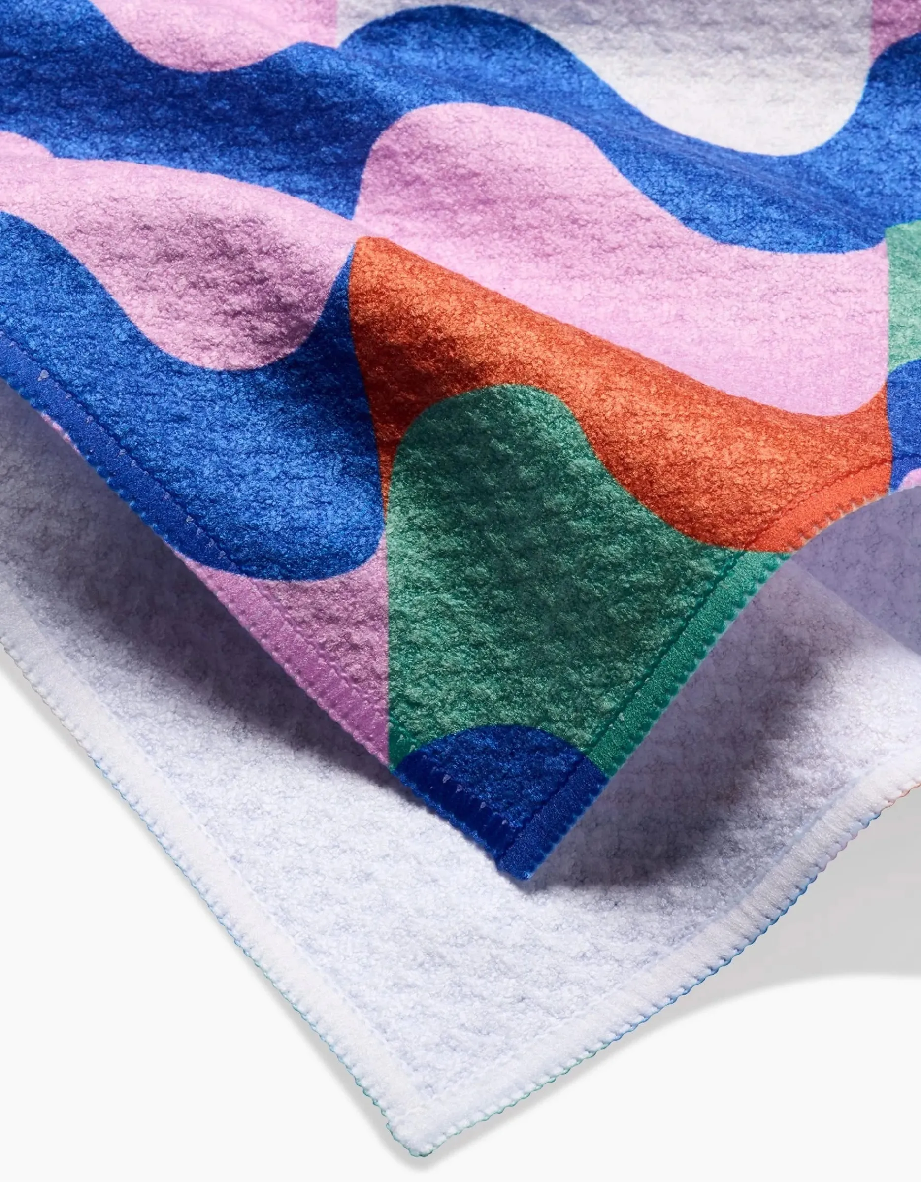 GEOMETRY Wavy Stripes Tea Towel