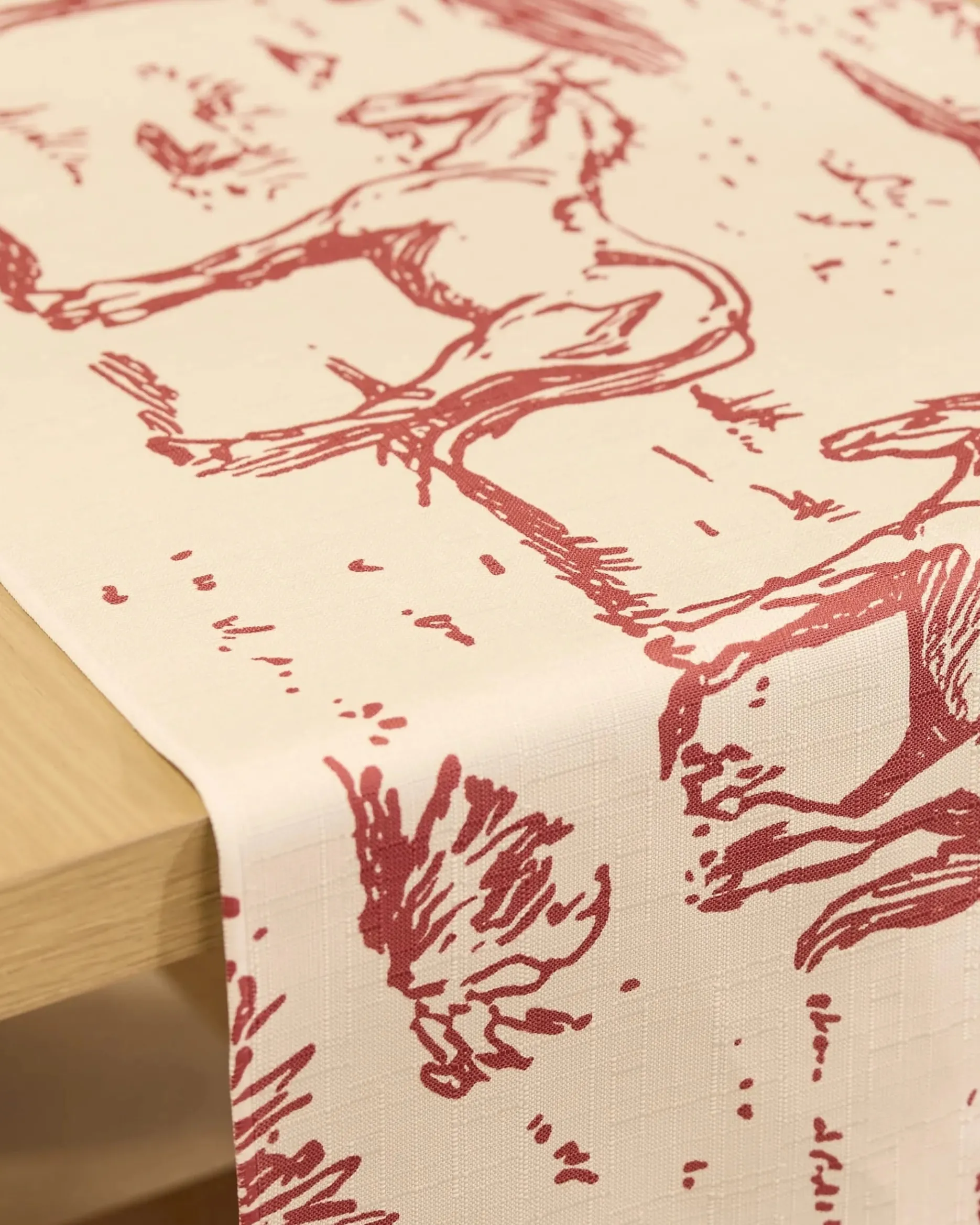 GEOMETRY Western Scene Table Runner