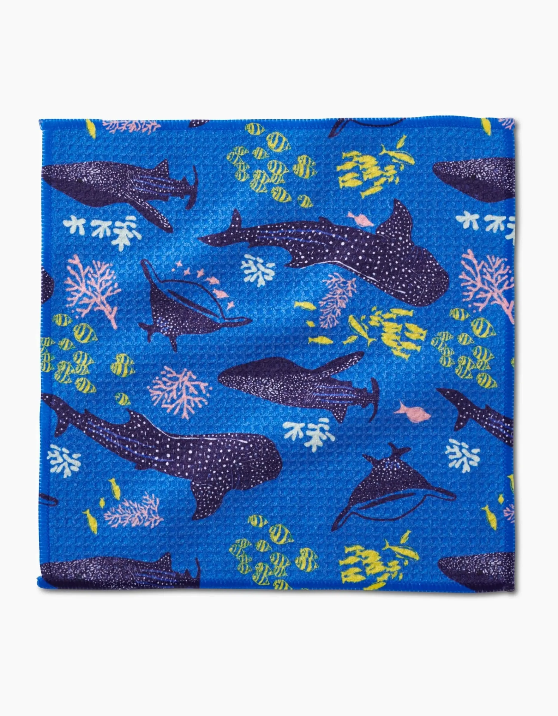 GEOMETRY Whale Shark Dishcloth Set