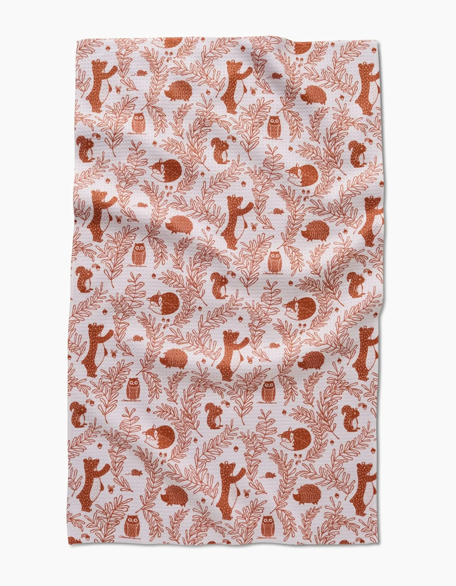 GEOMETRY Whimsical Woodland Tea Towel