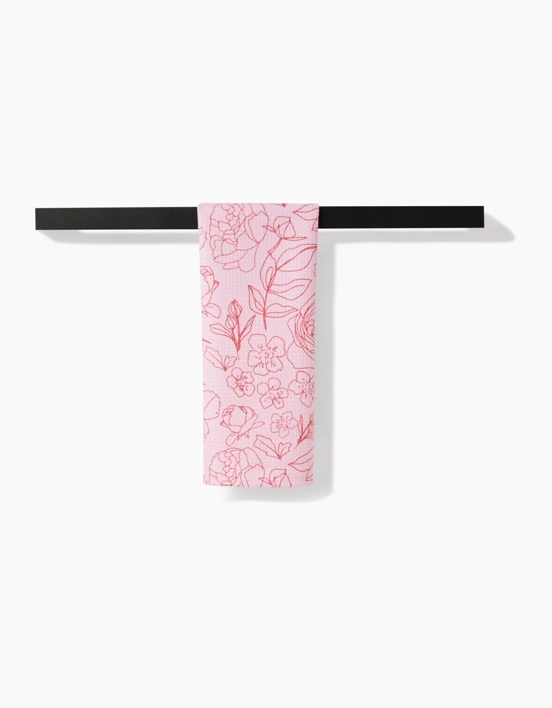 GEOMETRY Wild Roses Tea Towel